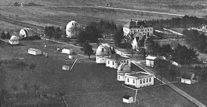 Die neue Hamburger Sternwarte in Bergedorf um 1920