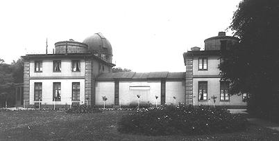 Die alte Hamburger Sternwarte am Millerntor um 1900